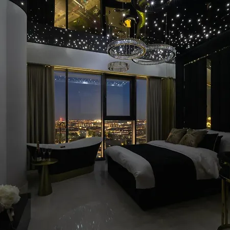 Appartement Goldstar Apartament- Wanna Z Widokiem, 19 Pietro, Hanza Tower