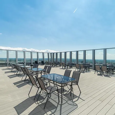 아파트 Goldstar Apartament- Wanna Z Widokiem, 19 Pietro, Hanza Tower 슈체친