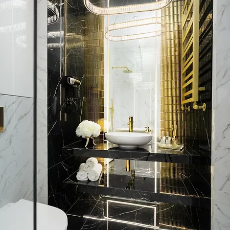 Goldstar Apartament- Wanna Z Widokiem, 19 Pietro, Hanza Tower * 슈체친