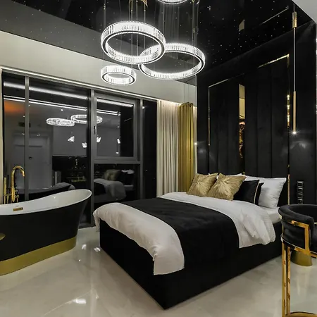 Goldstar Apartament- Wanna Z Widokiem, 19 Pietro, Hanza Tower Διαμέρισμα Στσέτσιν