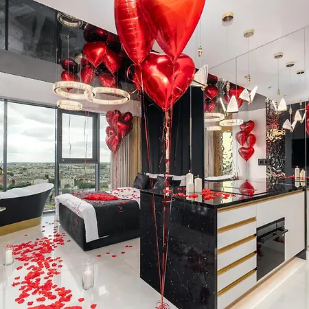 Goldstar Apartament- Wanna Z Widokiem, 19 Pietro, Hanza Tower