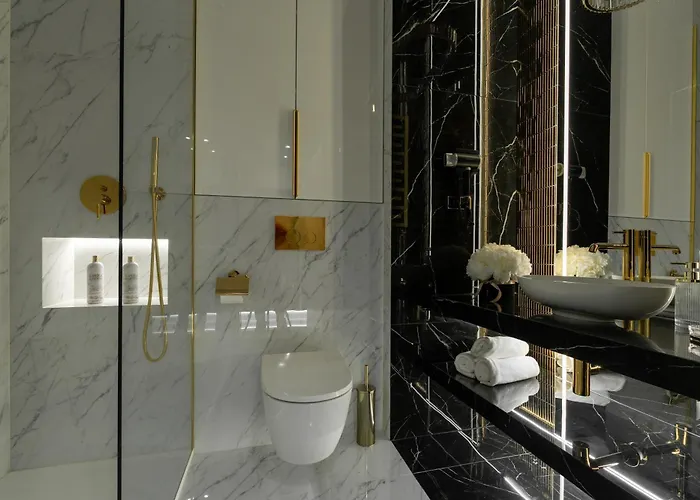 Goldstar Apartament- Wanna Z Widokiem, 19 Pietro, Hanza Tower