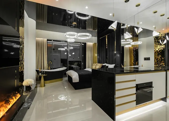 Appartement Goldstar Apartament- Wanna Z Widokiem, 19 Pietro, Hanza Tower Szczecin