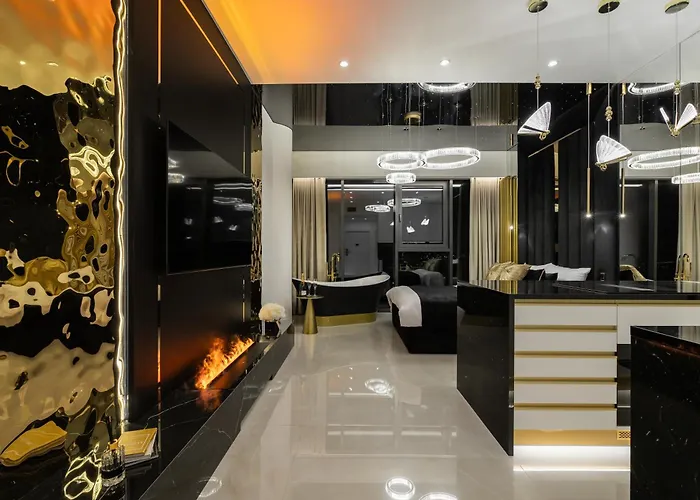 Appartement Goldstar Apartament- Wanna Z Widokiem, 19 Pietro, Hanza Tower