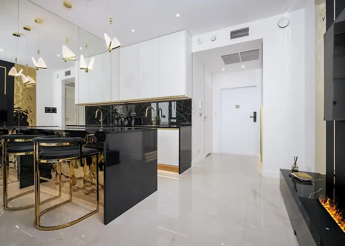 Goldstar Apartament- Wanna Z Widokiem, 19 Pietro, Hanza Tower Appartement *