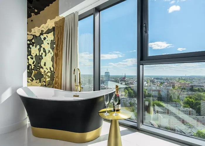 Appartement Goldstar Apartament- Wanna Z Widokiem, 19 Pietro, Hanza Tower